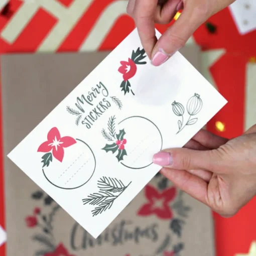 Vintage Merry Christmas Gaveposer