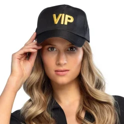 VIP Caps Svart og Gull