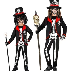 Voodoo Skjelett Barnekostyme
