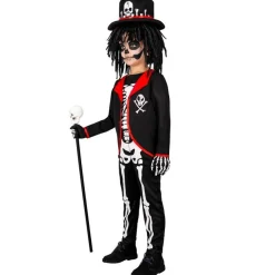 Voodoo Skjelett Barnekostyme