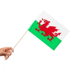 Wales Flagg på Pinne