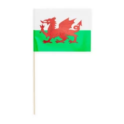 Wales Flagg på Pinne