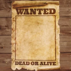 Wanted Plakat