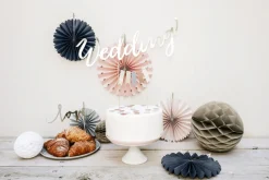 Wedding Girlander DIY Sølv