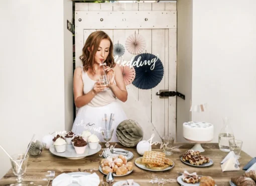Wedding Girlander DIY Sølv