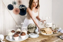 Wedding Girlander DIY Sølv
