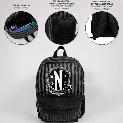 Wednesday® Nevermore Ryggsekk