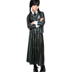 Wednesday® Skoleuniform Barnekostyme
