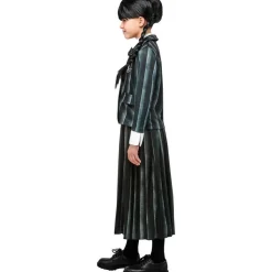 Wednesday® Skoleuniform Barnekostyme
