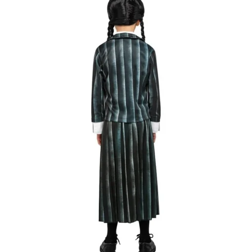 Wednesday® Skoleuniform Barnekostyme