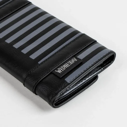 Wednesday® Stripete Lommebok Svart