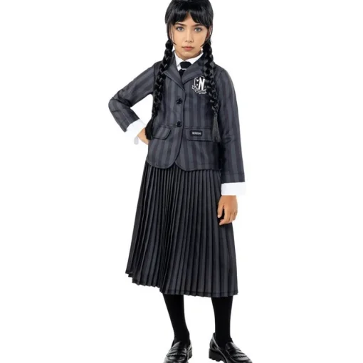 Wednesday® Uniform Barnekostyme