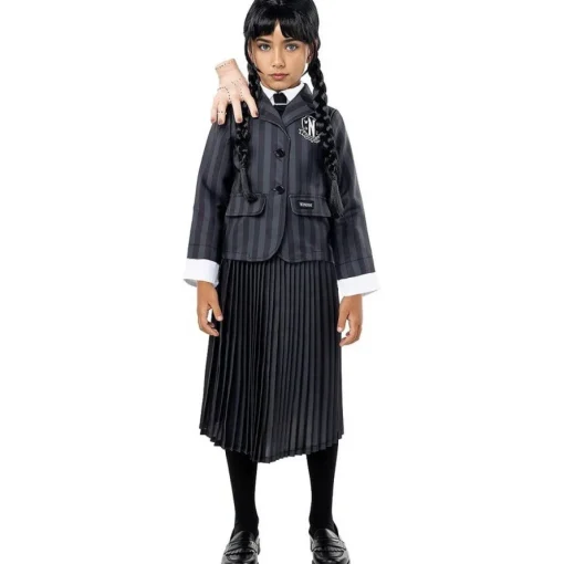 Wednesday® Uniform Barnekostyme