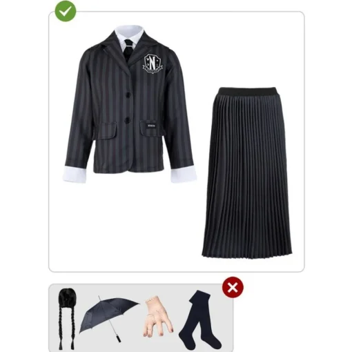 Wednesday® Uniform Kostyme