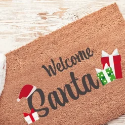 Welcome Santa Dørmatte