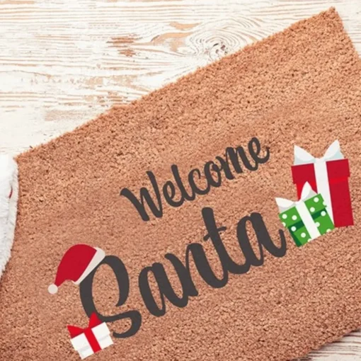 Welcome Santa Dørmatte