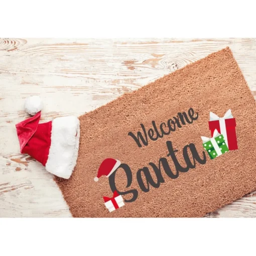 Welcome Santa Dørmatte