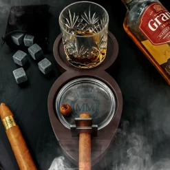 Whisky og Sigar Sett