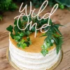Wild One Tre Kaketopper