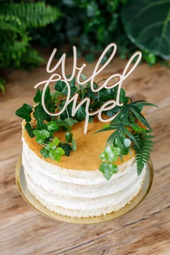 Wild One Tre Kaketopper