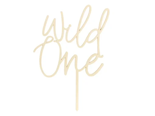 Wild One Tre Kaketopper