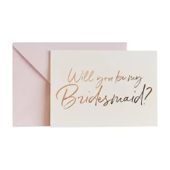 Will You Be My Bridesmaid Kort