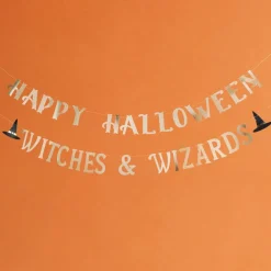 Witch & Wizard Halloween Girlander