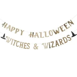 Witch & Wizard Halloween Girlander
