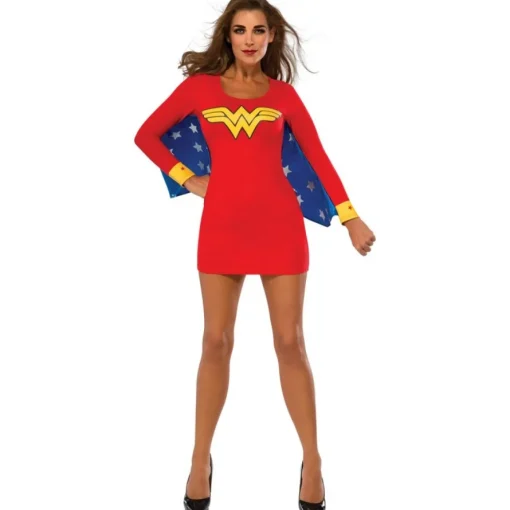 Wonder Woman® Kjole Kostyme