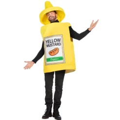 Yellow Mustard Sennep Kostyme