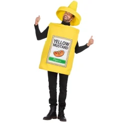Yellow Mustard Sennep Kostyme