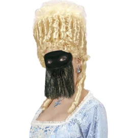 Øyemaske med slør