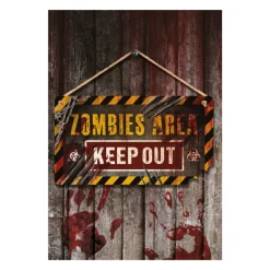 Zombie Area Treskilt
