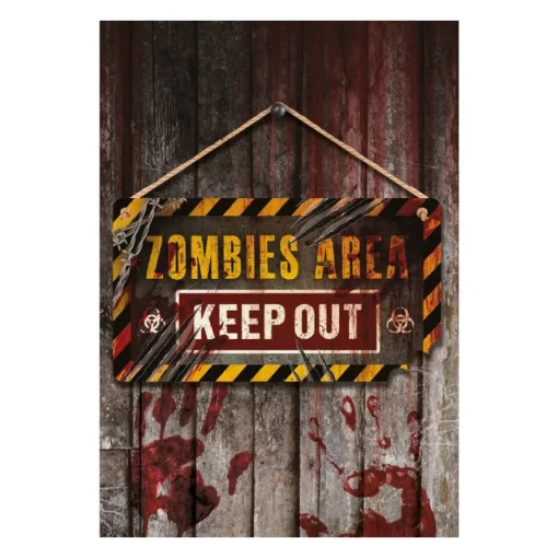 Zombie Area Treskilt