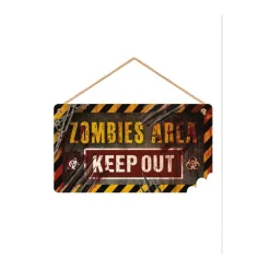 Zombie Area Treskilt