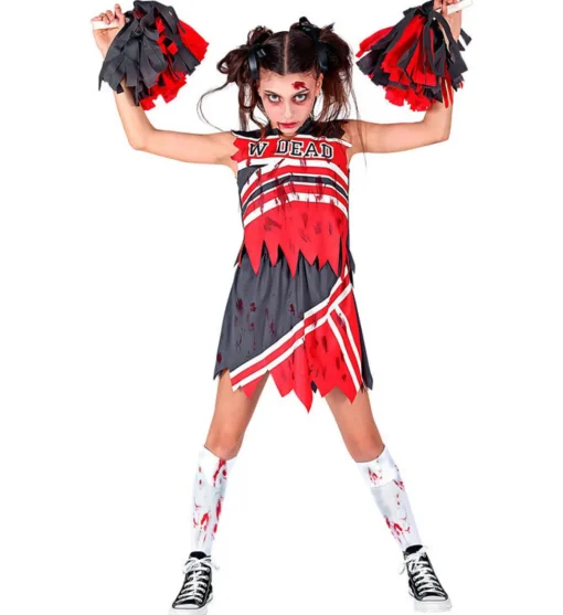 Zombie Cheerleader Barnekostyme