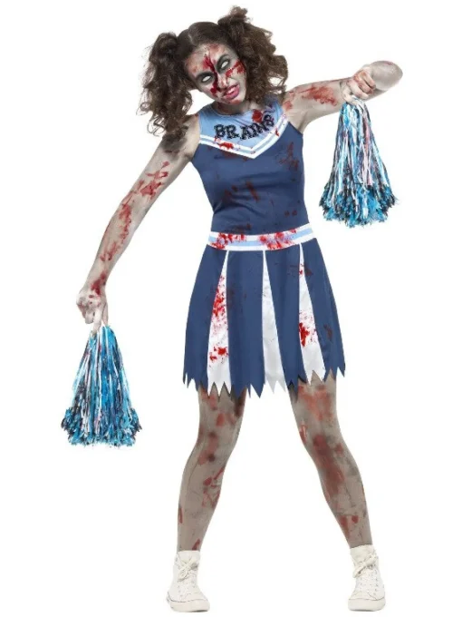 Zombie Cheerleader Teen Kostyme