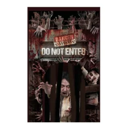 Zombie Do Not Enter Dørgardin