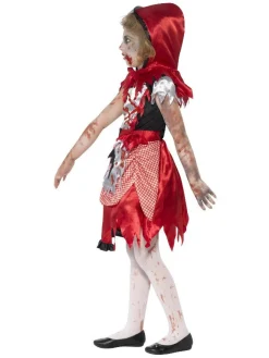 Zombie Rødhette Barnekostyme