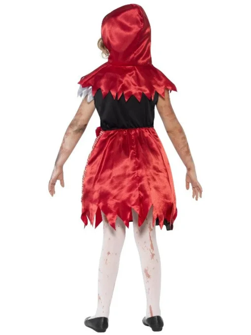 Zombie Rødhette Barnekostyme