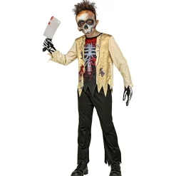 Zombie Skjelett Barnekostyme