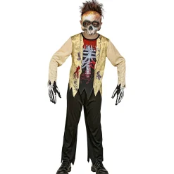 Zombie Skjelett Barnekostyme