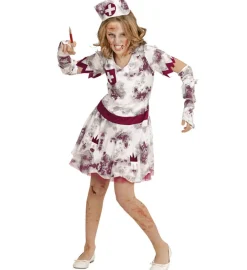 Zombie Sykepleier Barnekostyme