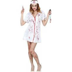 Zombie Sykepleier Kostyme