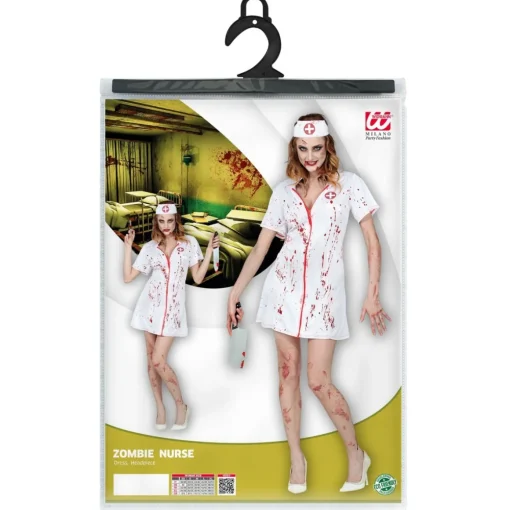 Zombie Sykepleier Kostyme