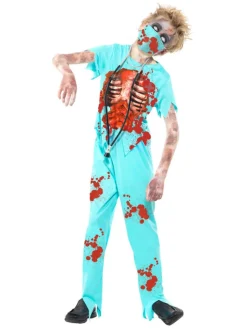 Zombiekirurg Barnekostyme