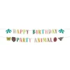 Zoo Party Happy Birthday Girlander