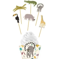 Zoo Party Matpinner & Cupcake Wrappers